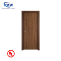 Luxo bonito American Villa Door Front Door Fire Certificado Hotel Porta de madeira 90 minutos MDF Wood Composite